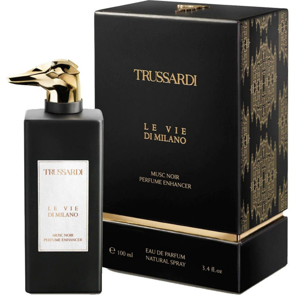 Trussardi Le Vie Di Milano Musc Noir Perfume Enhancer EDP lõhnastatud vesi unisex, 100 ml