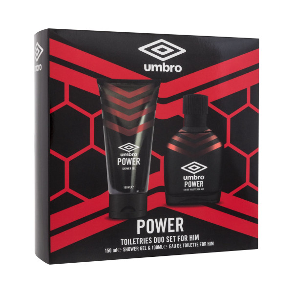 UMBRO Power komplekt meestele (EDT, 20 ml + dušigeel, 60 ml)