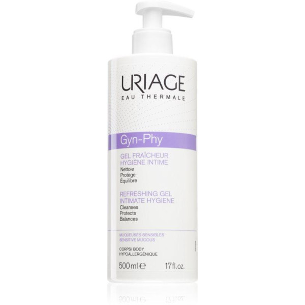  Uriage Gyn-Phy Refreshing Gel Intimate Hygiene värskendav geel intiimhügieeniks, 500 ml