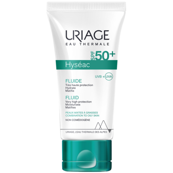 Uriage Hyasec Sun Fluid SPF 50+ päikesekaitse emulsioon, 50 ml