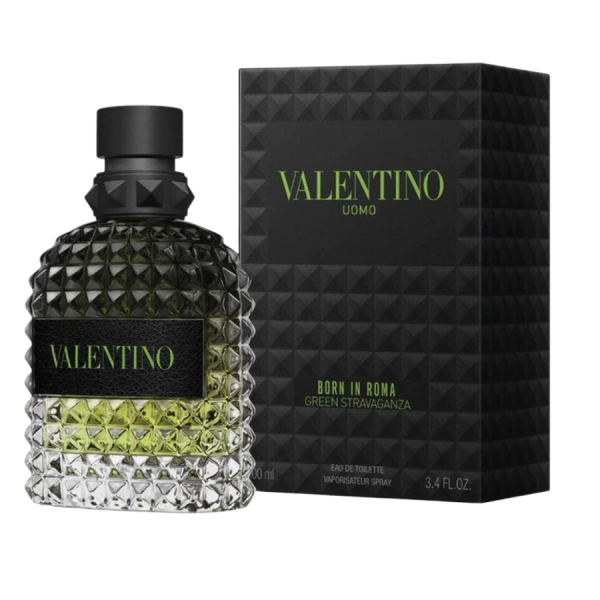 Valentino Uomo Born In Roma Green Stravaganza EDT tualettvesi meestele, 100 ml