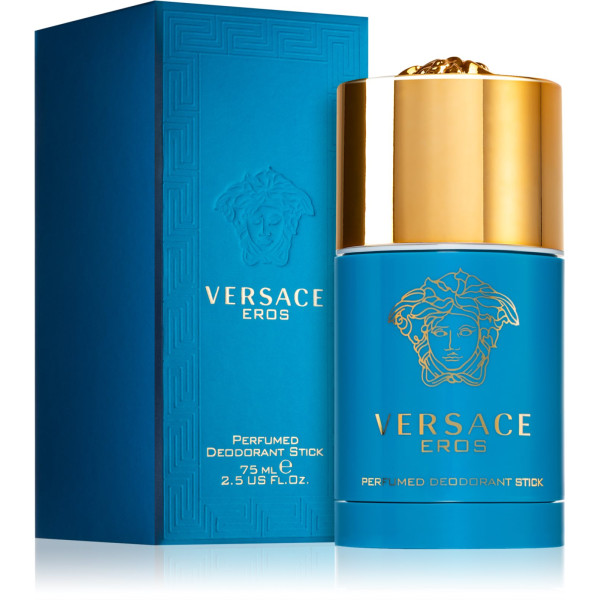 Versace Eros Deodorant Stick lõhnastatud pliiatsdeodorant meestele, 75 ml