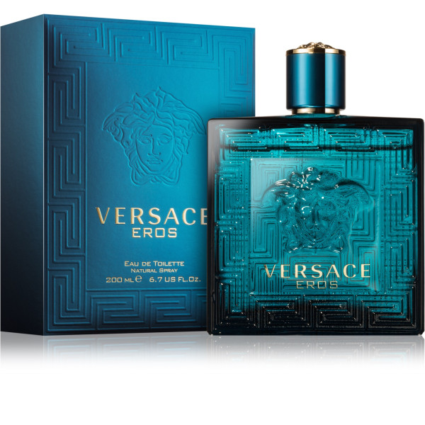 Versace Eros EDT tualettvesi meestele, 200 ml