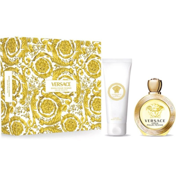 Versace Eros Pour Femme komplekt naistele (EDT, 100 ml + kehakreem, 150 ml)