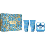 Versace Man Eau Fraiche kingitus meestele (EDT, 50 ml + dušigeel, 50 ml + habemeajamisjärgne palsam, 50 ml)