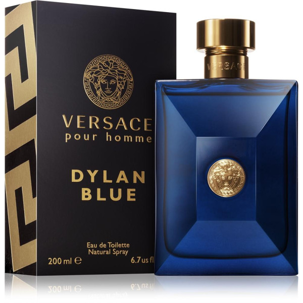 Versace Pour Homme Dylan Blue EDT tualettvesi meestele, 200 ml