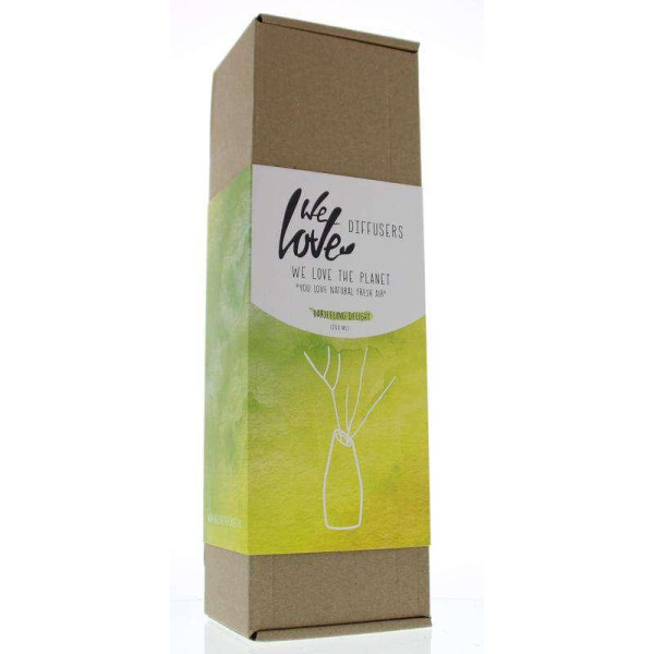 We Love The Planet Darjeeling Delight 100% Essential Oil Diffuser pulkadega kodulõhn, 200 ml