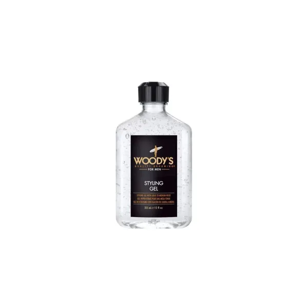 Woody's Styling Gel juuste kujundamise geel, 355 ml