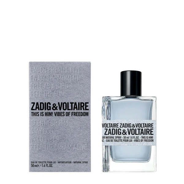 Zadig ja Voltaire See on tema! Vibes of Freedom EDT tualettvesi meestele, 50 ml